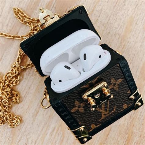 lv airpods trunk case|louis vuitton AirPods case original.